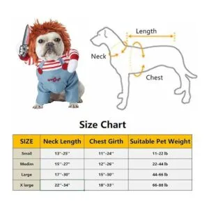 Disfraz de mascota mortal para perro lindo perro_3