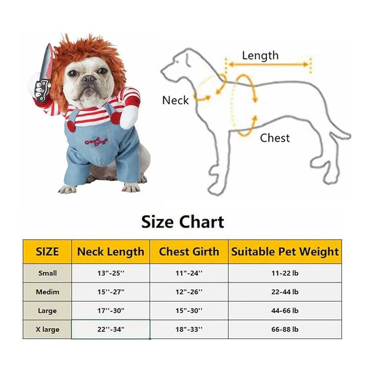 Disfraz de mascota mortal para perro lindo perro_3