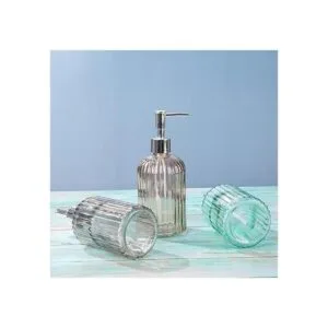 Cutiset Juego de accesorios de baño botella dispensadora_5