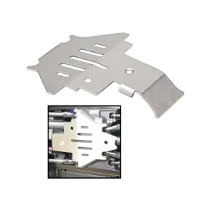 5 unids ShreGoo placa de acero inoxidable RC Skid PlateRC_5