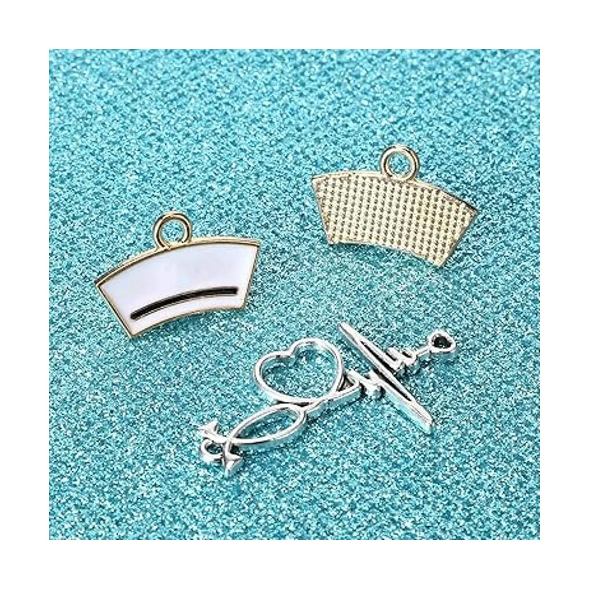 Junkin 108 dijes para enfermera estetoscopio dijes_7