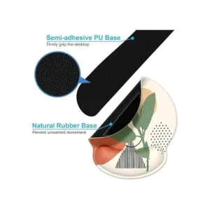 Dapesuom Reposamuñecas para teclado y mouse pad con_6