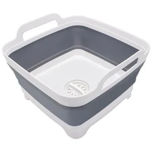Lavabo plegable de plástico multiusos de 2.4 galones 9 L_1