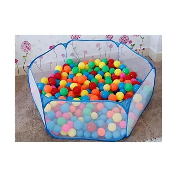 Jacone Piscina portátil con forma hexagonal azul para_4
