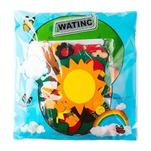 WATINC Juego de tablero de fieltro de animales de granja_6