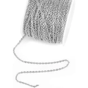 ZEONHEI Cadena de cables de eslabones de acero inoxidable_5