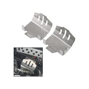 5 unids ShreGoo placa de acero inoxidable RC Skid PlateRC_4