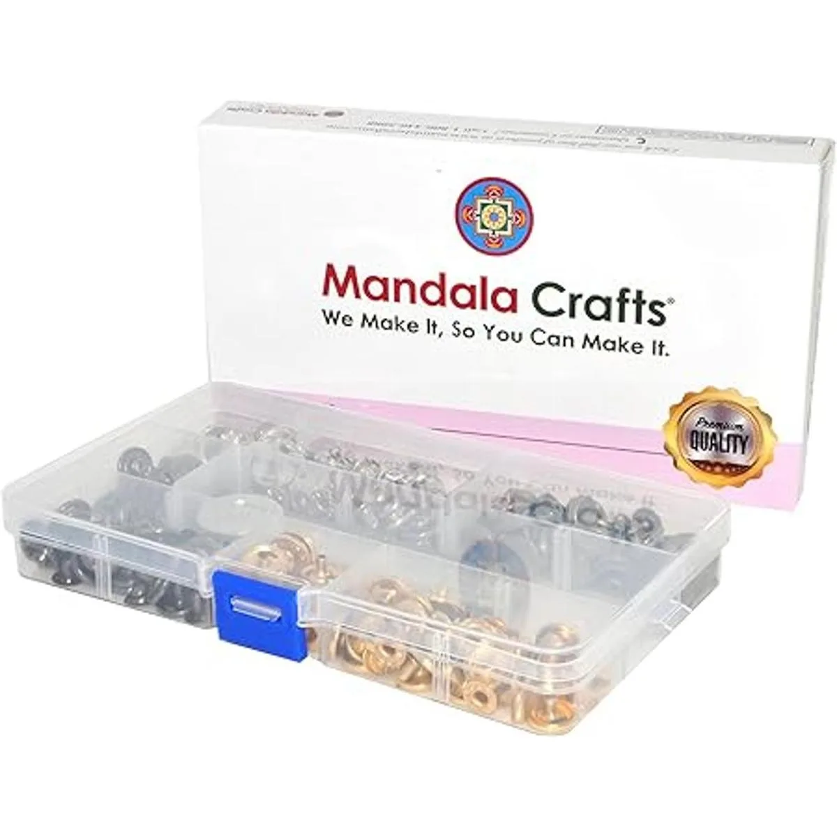 Mandala Crafts Bulk Jeans piel prenda Tubular juego de_2