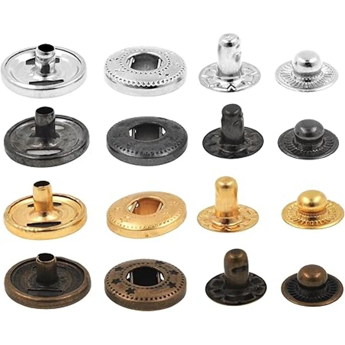 Mandala Crafts Bulk Jeans piel prenda Tubular juego de_4