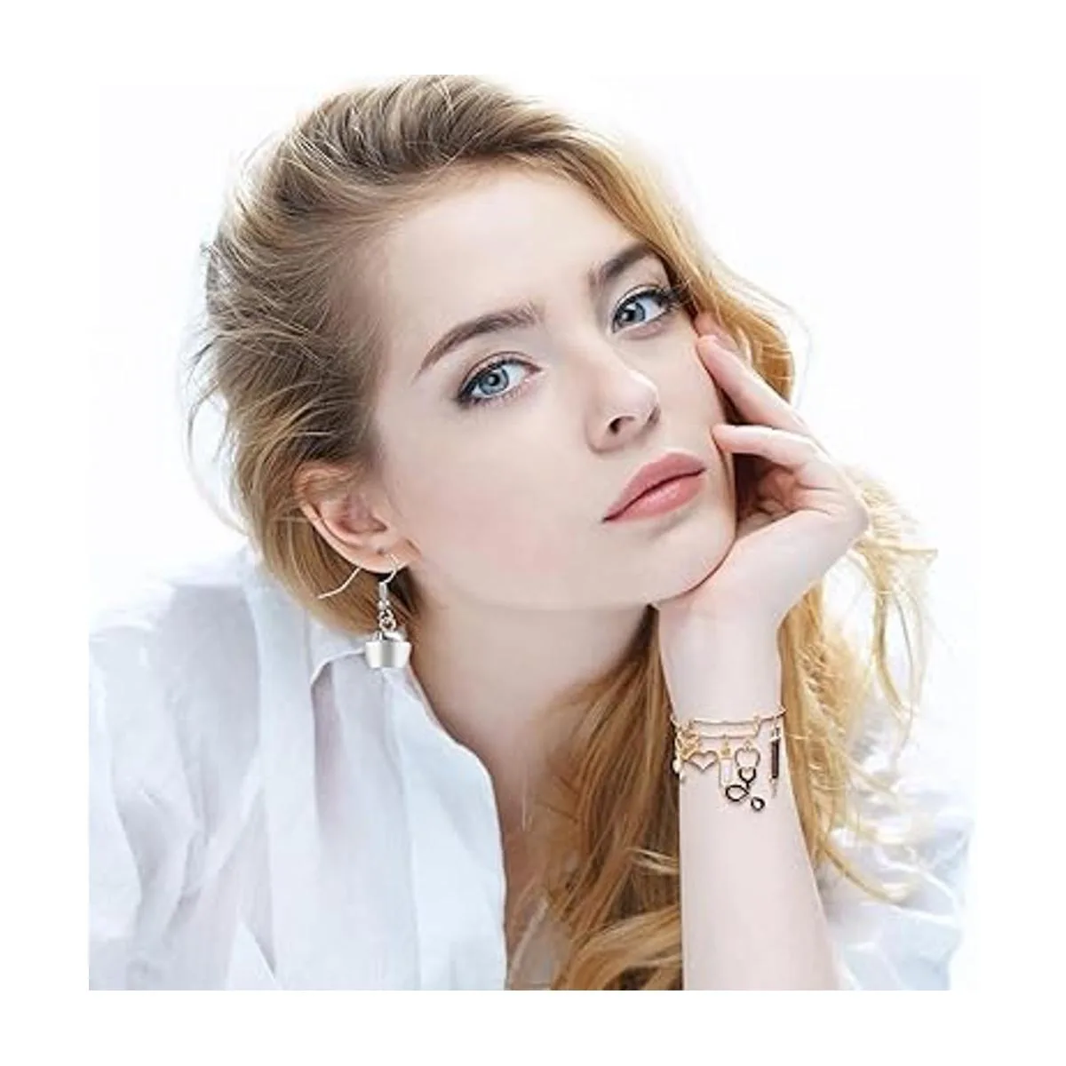 Junkin 108 dijes para enfermera estetoscopio dijes_6