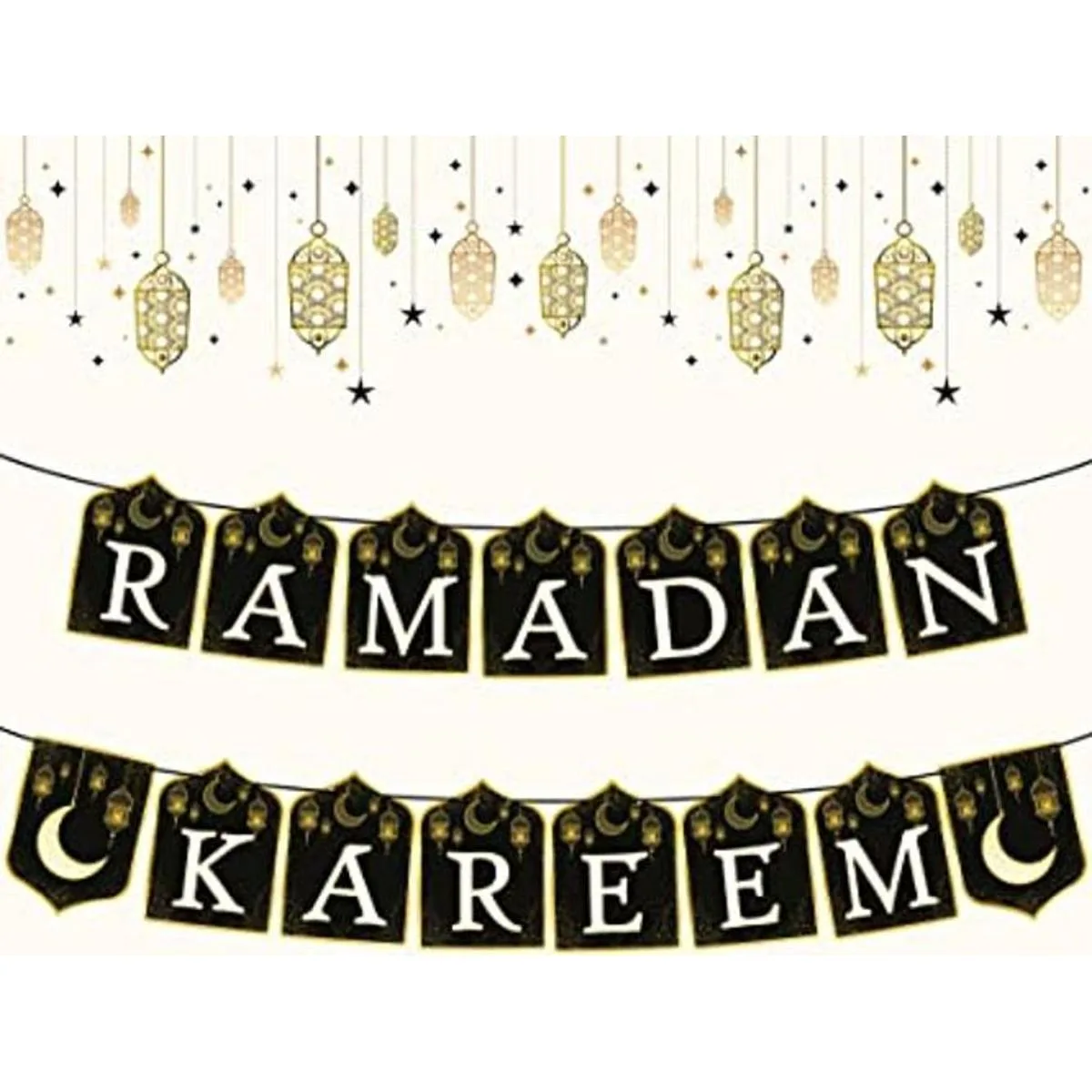 Banner Ramadan Kareem para decoraciones de Ramadán 10_1