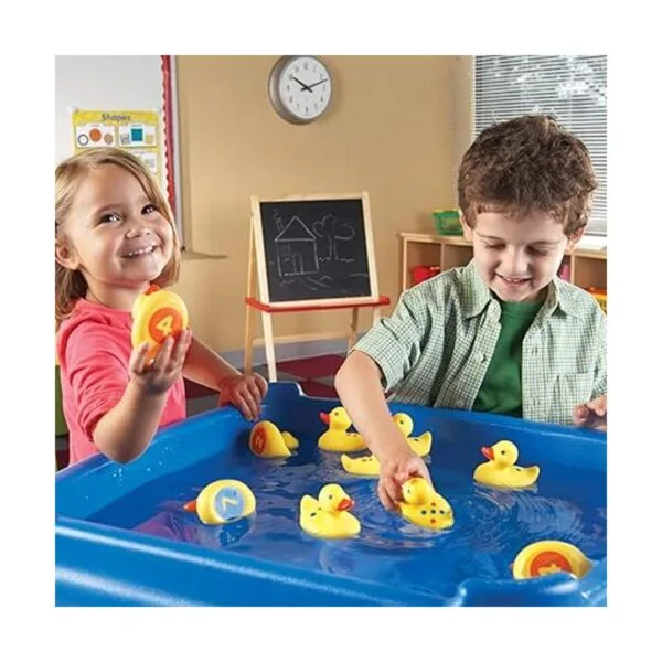 Learning Resources Juego de 10 patos multicolor 3 L x_3