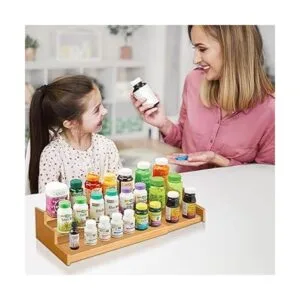 VenDotbi Spice Rack Organizer 3 Tier Expandable Bamboo_6