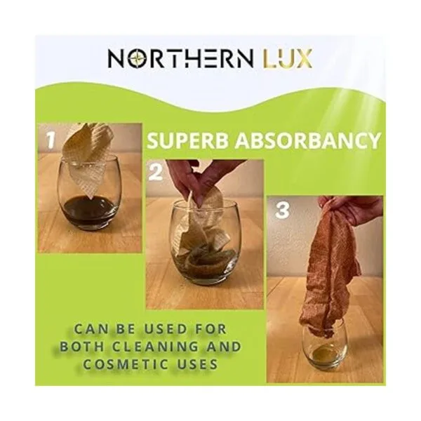 Northern Lux Toallas de bambú prémium 80 hojas paños_4