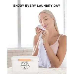 Dryer Sheet Holder with Hinged Lid Metal Dryer Sheet_5