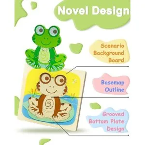 Rompecabezas de madera para niños de 1 a 3 años juguetes_6