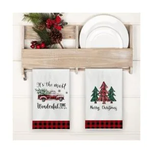 Artoid Mode Juego de 2 toallas de cocina y platos de_4