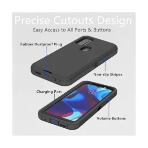 Funda resistente para Motorola Moto G Pure a prueba de_3