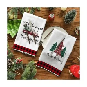 Artoid Mode Juego de 2 toallas de cocina y platos de_3