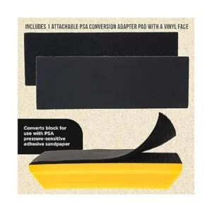 DuraGold Pro Series Bloque de lijado rectangular de 10 x_4