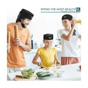 6 sombreros de chef unisex de malla superior para cocina_7