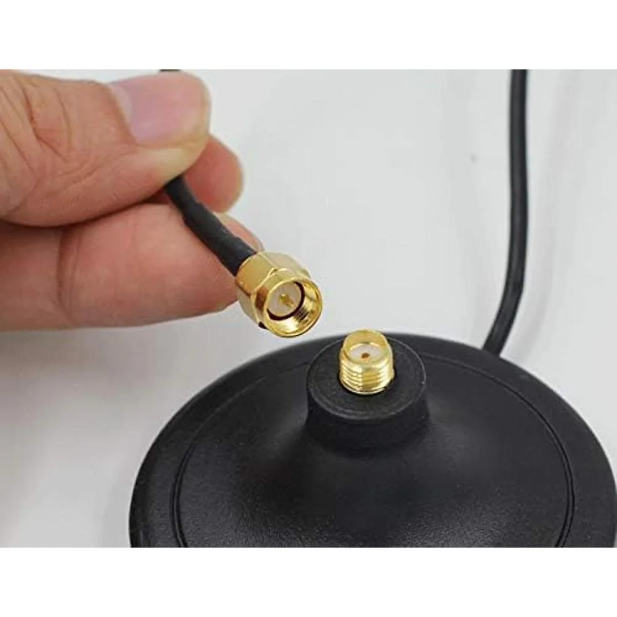 Fookoo Base de antena extendida macho a hembra de 9.8 ft_2