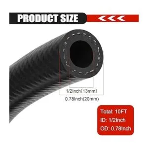 Manguera de línea de combustible NBR de 10 pies manguera_2