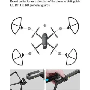 iEago RC HS720 HS720E Drone Accessories Propeller Guard_5