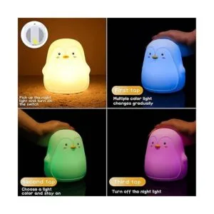 Linda luz nocturna para habitación de los niños Kawaii_3