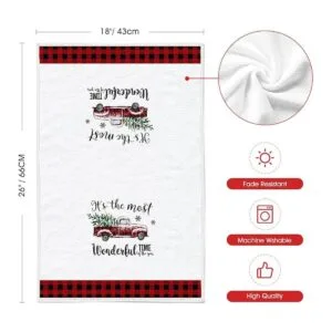 Artoid Mode Juego de 2 toallas de cocina y platos de_6