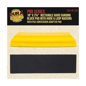 DuraGold Pro Series Bloque de lijado rectangular de 10 x_2