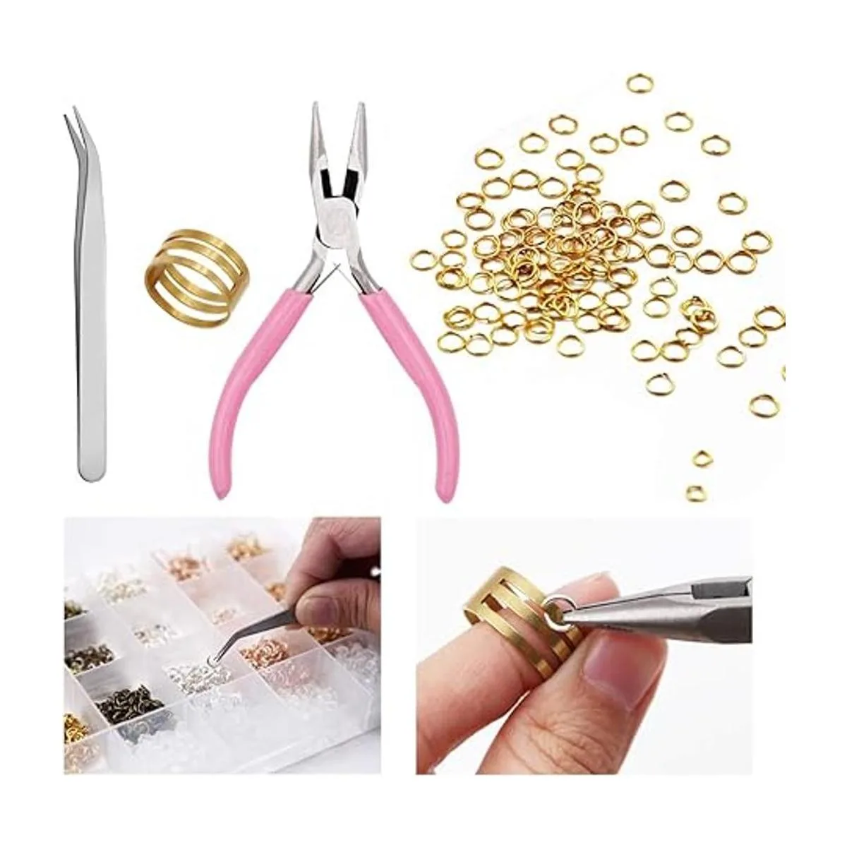 EuTengHao Ganchos para pendientes para hacer joyas kit de_4