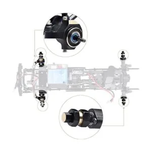 Hobbypark Portadores de nudillos de dirección de latón y_2