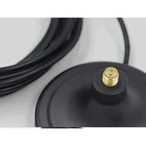 Fookoo Base de antena extendida macho a hembra de 9.8 ft_4