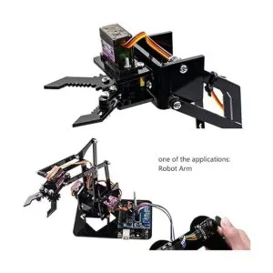 Hosyond Paquete de 5 microservos MG90S 9G engranajes de_5