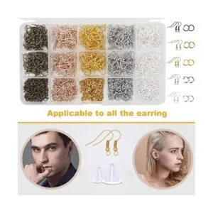 EuTengHao Ganchos para pendientes para hacer joyas kit de_5