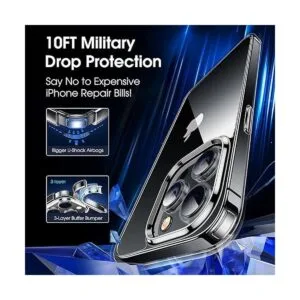 CASEKOO Funda transparente para iPhone 14 Pro Max nunca_3