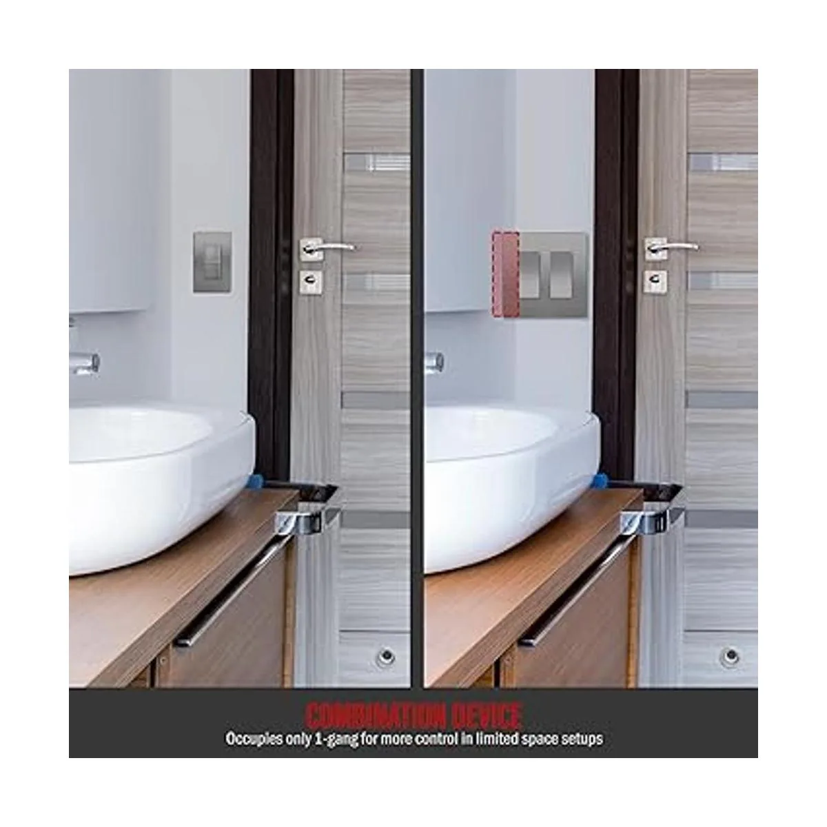 ENERLITES Interruptor decorativo basculante de doble_6