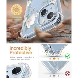 GVIEWIN Compatible con iPhone 14 con protector de_3