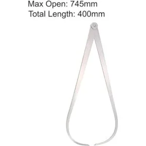 Uxcell Pinza exterior 15.748 in 15.7 in acero_2