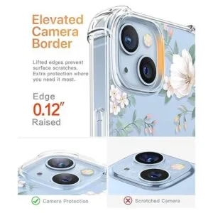 GVIEWIN Compatible con iPhone 14 con protector de_5