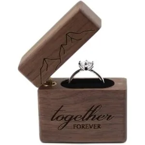 Together Forever Caja de anillos de compromiso de_2