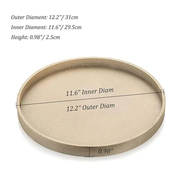 Hanobe Bandeja decorativa para mesa de centro bandeja_6