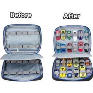 KISLANE 24 coches de juguete para ruedas calientes funda_5