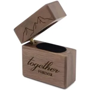 Together Forever Caja de anillos de compromiso de_4