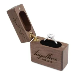 Together Forever Caja de anillos de compromiso de_3
