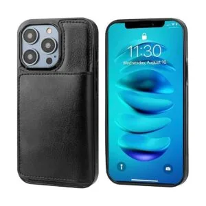 KIHUWEY Compatible con iPhone 14 Pro Funda tipo cartera_3