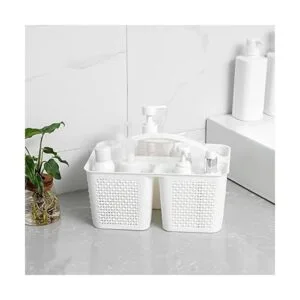 Cesta de ducha portátil de plástico cesta de ducha de_2