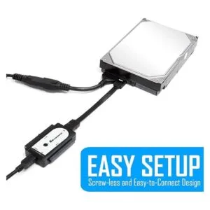 Kingwin adaptador USB a SATA NegroPlateado_5