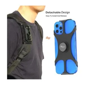 Soporte de abrazadera de mochila para teléfono mochila_3
